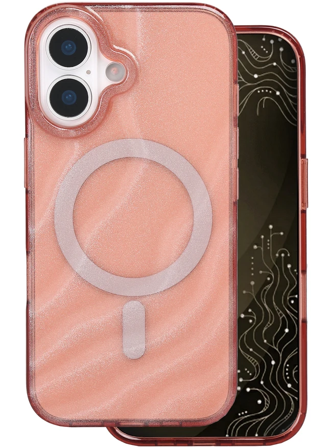Dėklas Telforceone Tecto Shield Desert Mag case for iPhone 16 6,1" terracota