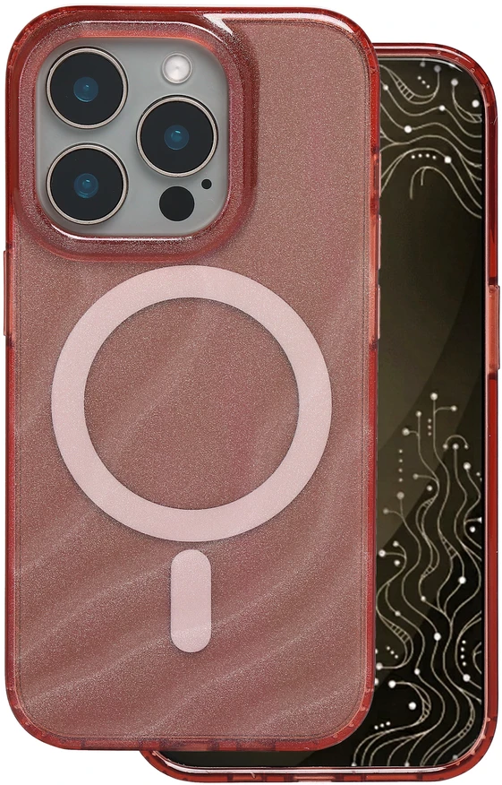 Dėklas Telforceone Tecto Shield Desert Mag case for iPhone 15 Pro 6,1" terracota
