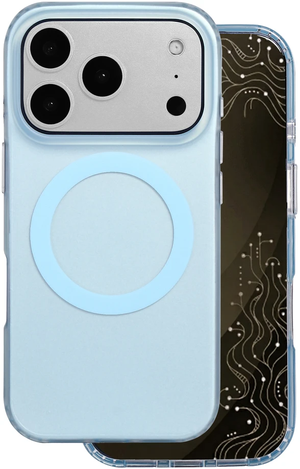 Dėklas Telforceone Tecto Shield Mistiq Mag case for iPhone 17 Pro 6,3" / 18 Pro 6,3" mėlynas