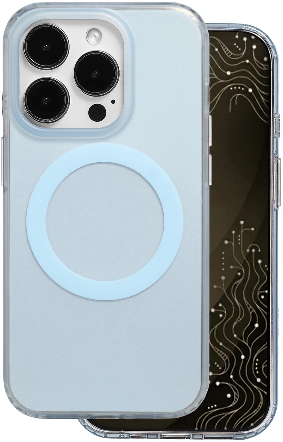 Dėklas Telforceone Tecto Shield Mistiq Mag case for iPhone 14 Pro 6,1" mėlynas