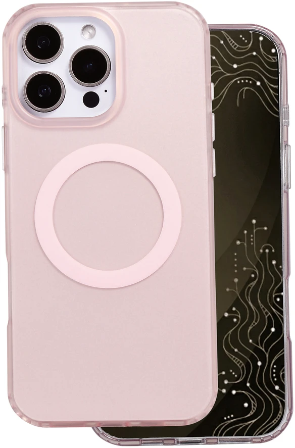 Dėklas Telforceone Tecto Shield Mistiq Mag case for iPhone 16 Pro Max 6,9" pink