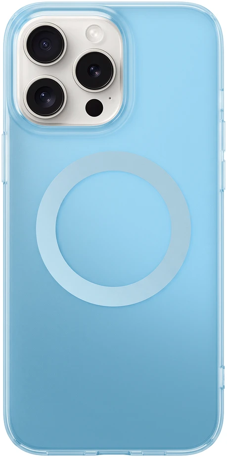 Dėklas Telforceone Tecto Shield Mistiq Mag case for iPhone 15 Pro 6,1" mėlynas