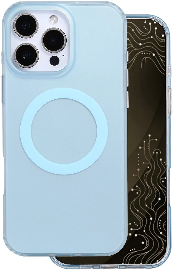Dėklas Telforceone Tecto Shield Mistiq Mag case for iPhone 16 Pro Max 6,9" mėlynas