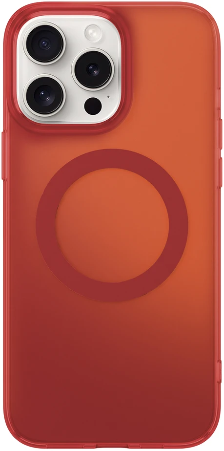 Dėklas Telforceone Tecto Shield Mistiq Mag case for iPhone 17 6,3" red