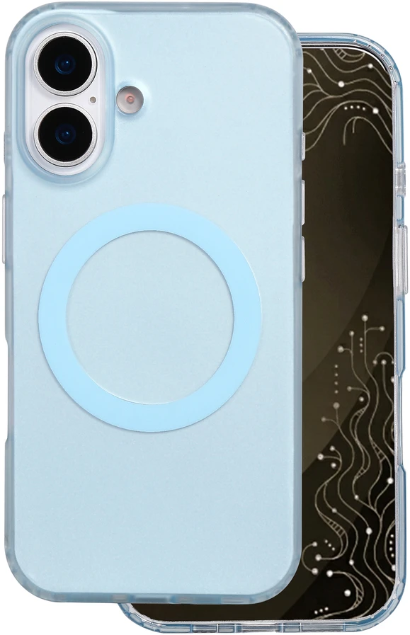 Dėklas Telforceone Tecto Shield Mistiq Mag case for iPhone 16 6,1" mėlynas