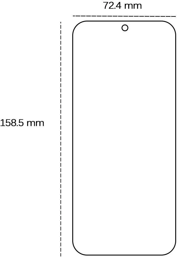 TFO 2,5D grūdintas stiklas, skirtas Google Pixel 10 Pro XL 5G
