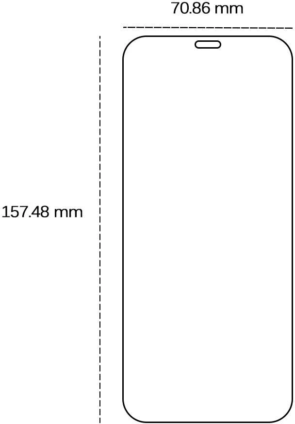 TFO Grūdintas stiklas 2,5D, skirtas Honor 400