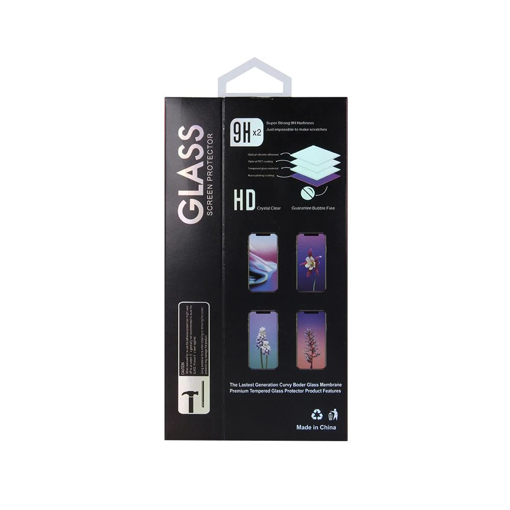 Tempered glass 6D for Samsung Galaxy S21 Plus / Moto E32S / E32 / Moto G22 / Nova 8i / Nova 9Z / Honor X10 / Xiaomi Redmi Note 12 Pro / 12 Pro + / 12 Explorer / Realme 9 Pro / Realme GT 2 Pro / Realme GT Neo 3 / Realme GT Neo 3T juodas frame