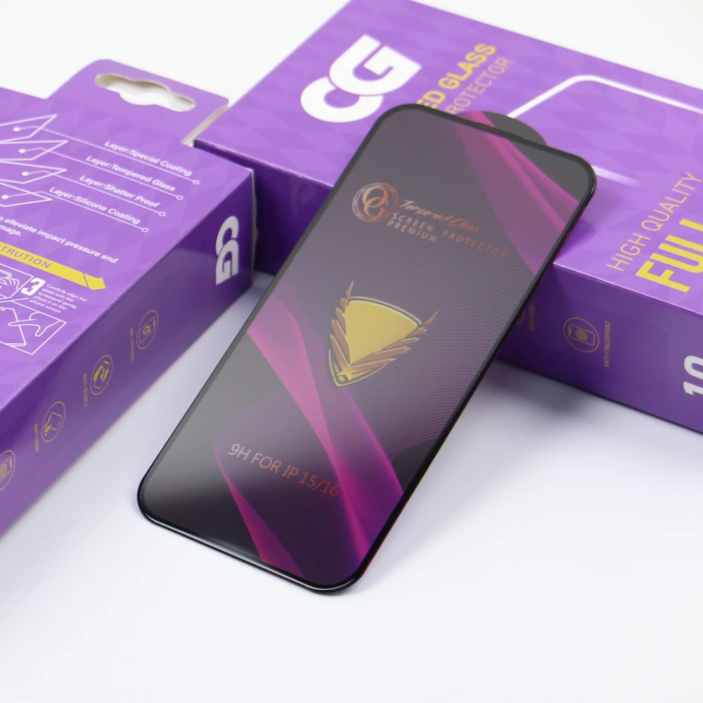 TFO „Telforceone“ grūdintas stiklas OG Premium, skirtas iPhone 13 / 13 Pro / 14 / 16e / 17e 6,1 colio 10in1 G14