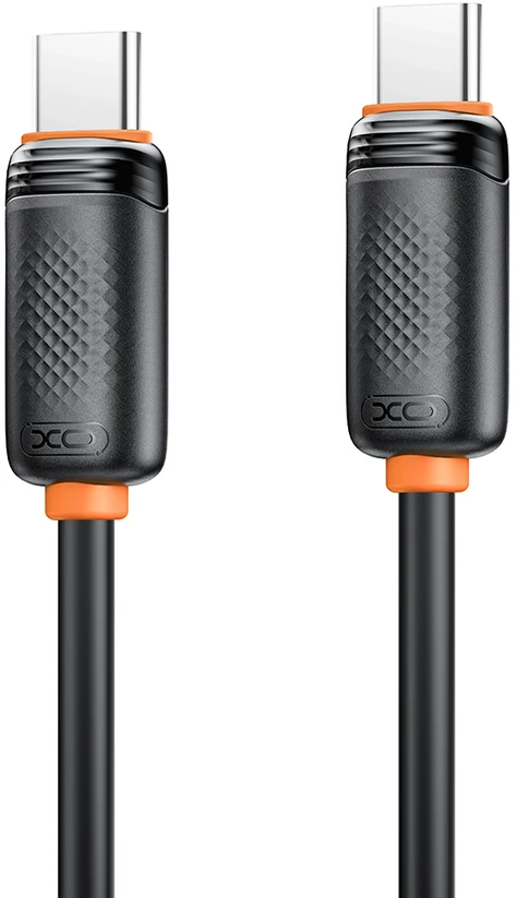 XO laidas NB-Q302B PD USB-C – USB-C 1,0m 60W juodas