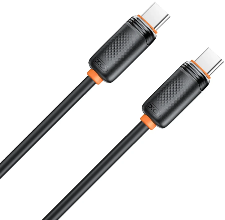 XO laidas NB-Q302B PD USB-C – USB-C 1,0m 60W juodas