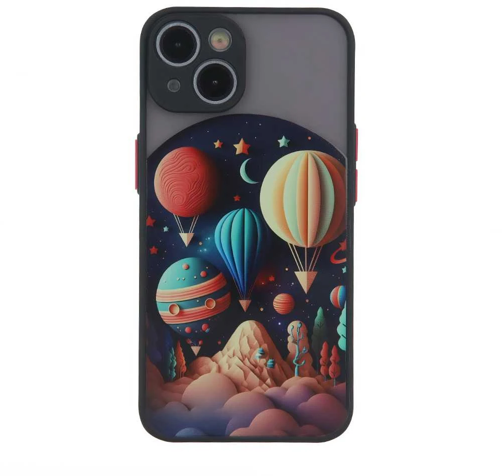 Telforceone Itin madingas Samsung Galaxy A05S Travel juodas dėklas Juodas