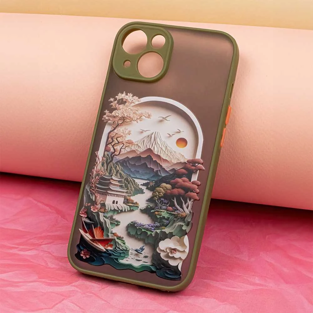 TFO Telforceone Itin madingas dėklas, skirtas Xiaomi Redmi Note 13 Pro 5G Travel žalias