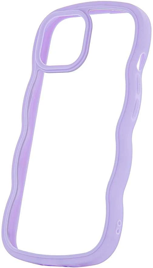 Telforceone Telefono dėklas Wave skirtas iPhone X/XS, violetinės spalvos