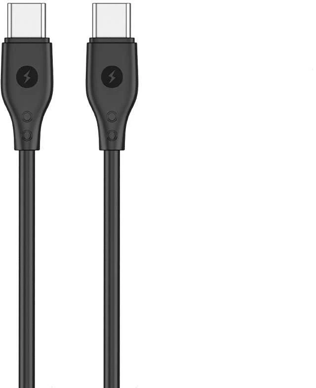 WiWU – Pioneer serijos duomenų kabelis Wi-C002 USB C iki Lightning 30W – juodas