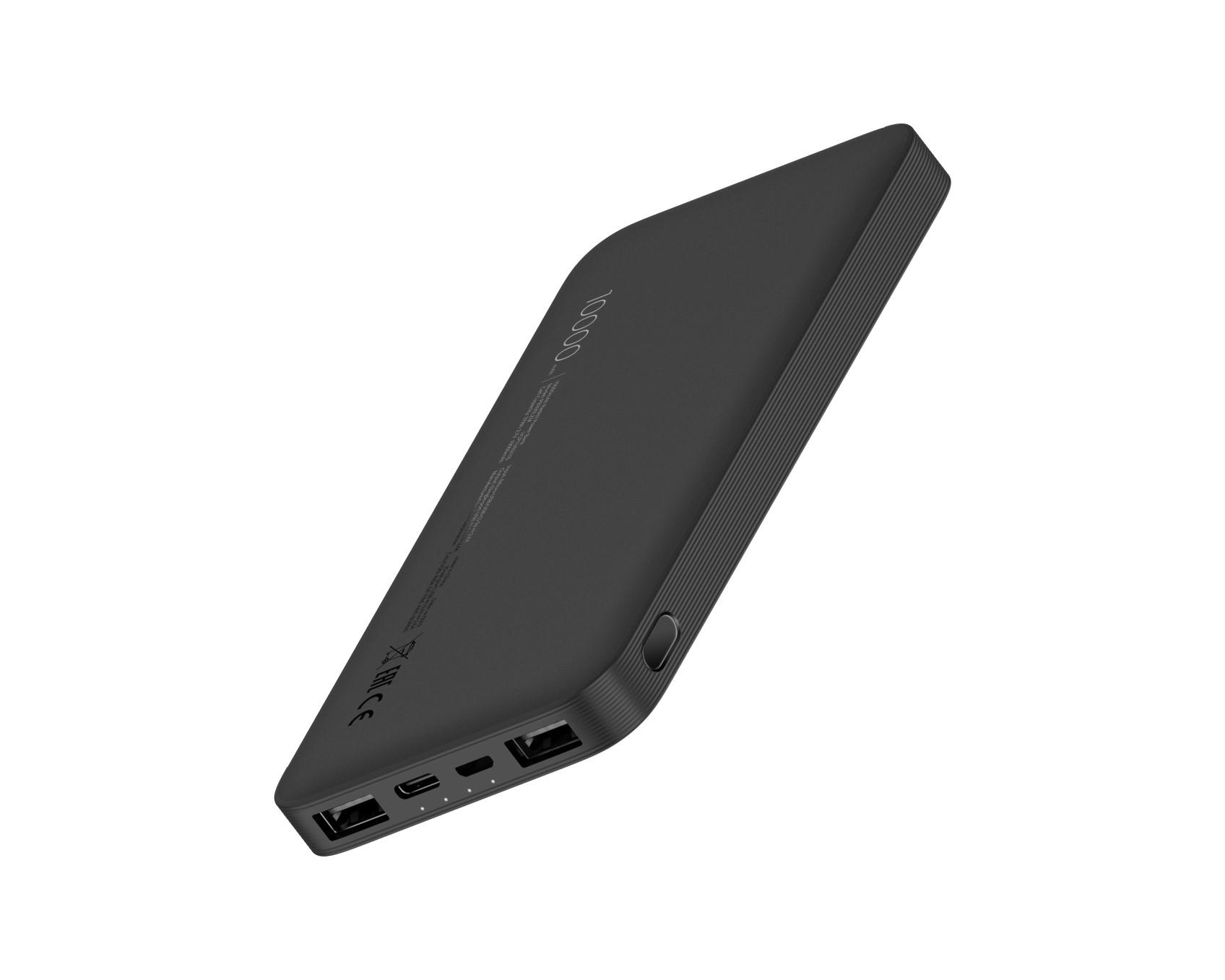 Xiaomi | Redmi Power Bank | 10000 mAh | USB, USB-C | Juodas