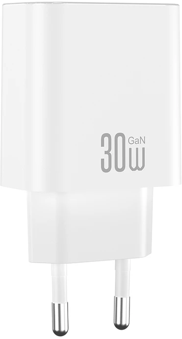 XO sieninis įkroviklis CE41 PD 30W 1x USB-C baltas + laidas USB-C – USB-C