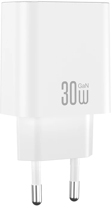 XO sieninis įkroviklis CE41 PD 30W 1x USB-C baltas + laidas USB-C – USB-C