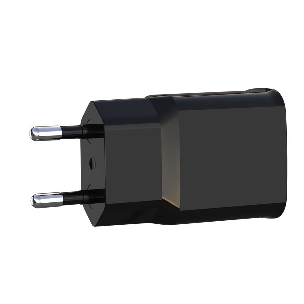 XO sieninis įkroviklis L92C 2x USB 2,4A juodas + USB-C laidas