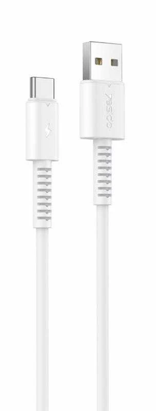 YESIDO KABELIS CA120 180W USB/TYPE-C 1M PVC 2A Baltas