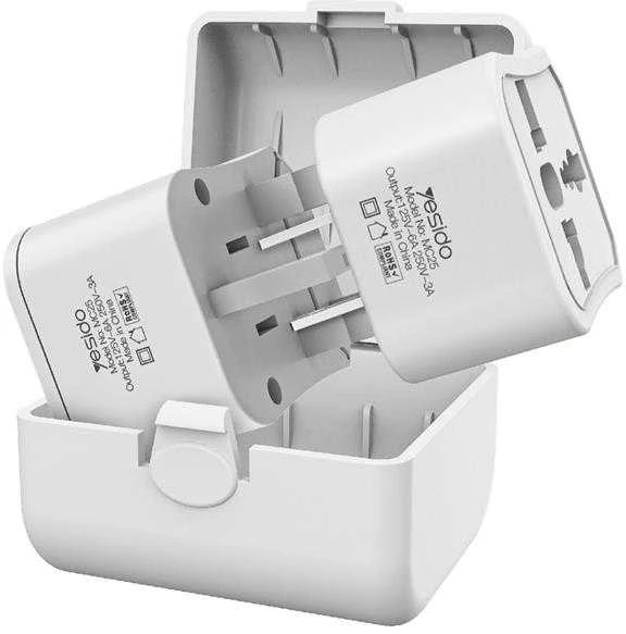 Yesido MC25 išardytas universalus adapteris