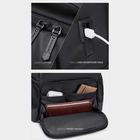 15,6 " Kuprinė nešiojamam kopiuteriui Arctic Hunter B00532 - Juoda