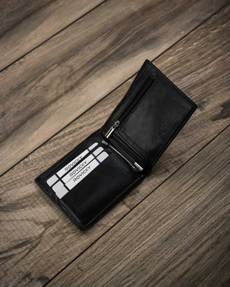 4U Cavaldi Portfel męski PU+sk&oacute;ra M621-PU