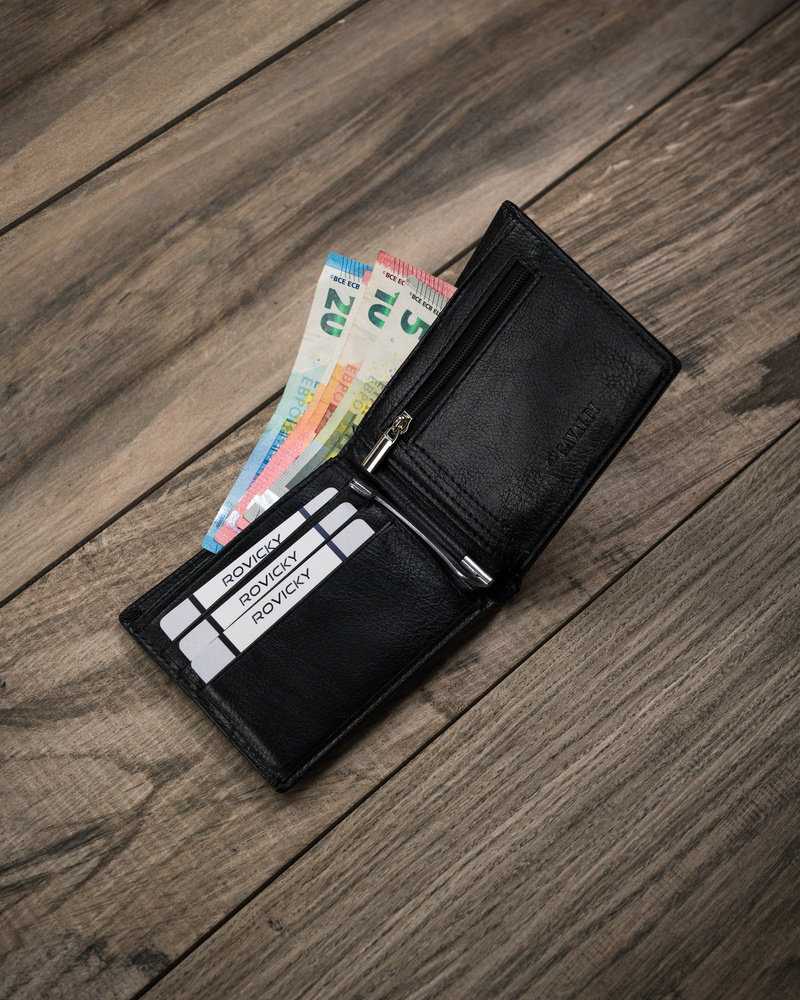 4U Cavaldi Portfel męski PU+sk&oacute;ra M621-PU