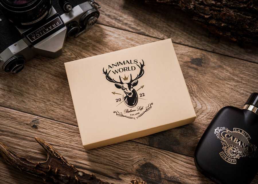 Always Wild Vyriška odinė piniginė N4-CHM-FISH Juodas