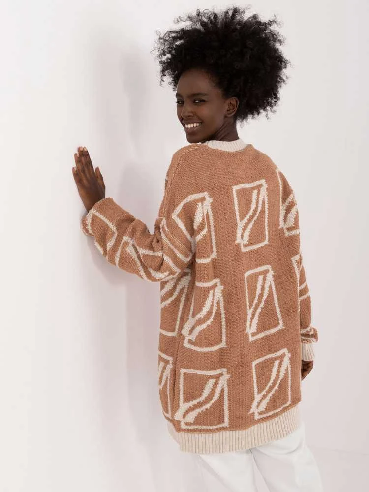 Badu Megztinis-BA-SW-0277.02-camel