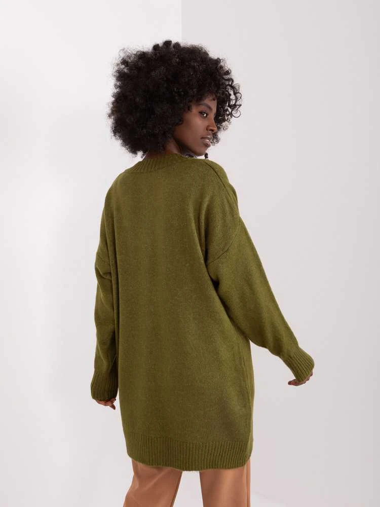 Badu Megztinis-BA-SW-0577.32X-khaki