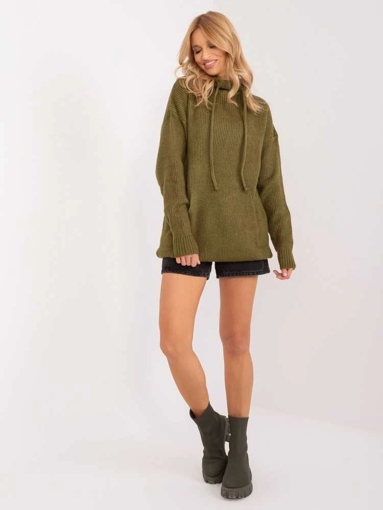 Badu Megztinis-BA-SW-0593.22-khaki