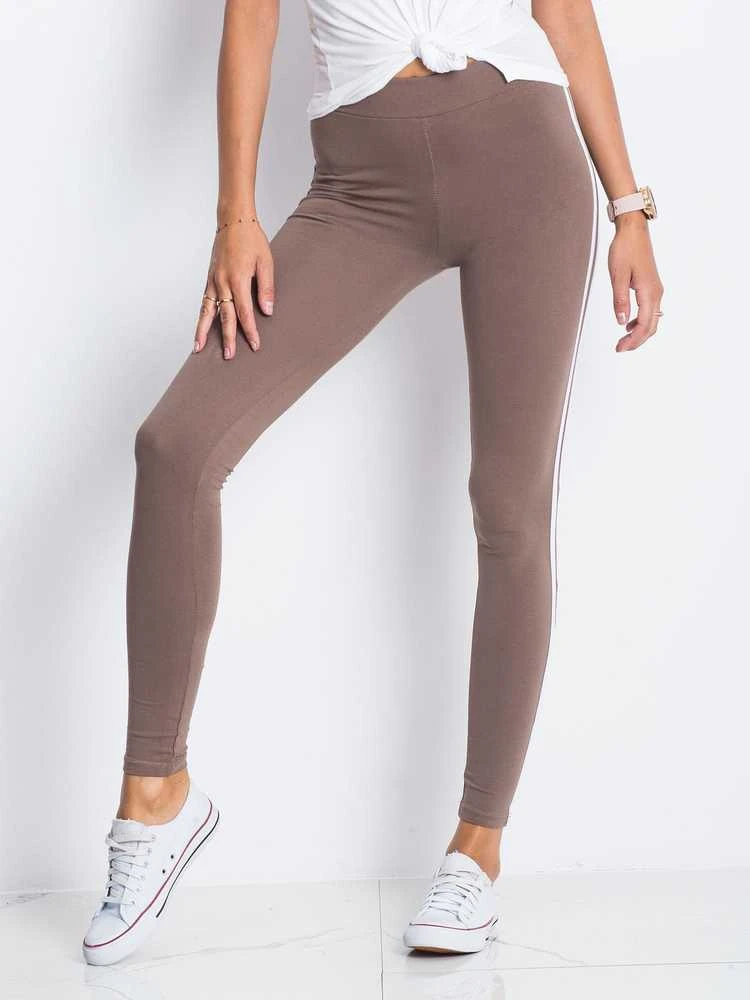 Basic Feel Good Tamprės moterims-RV-LG-4954.26-rudos spalvos