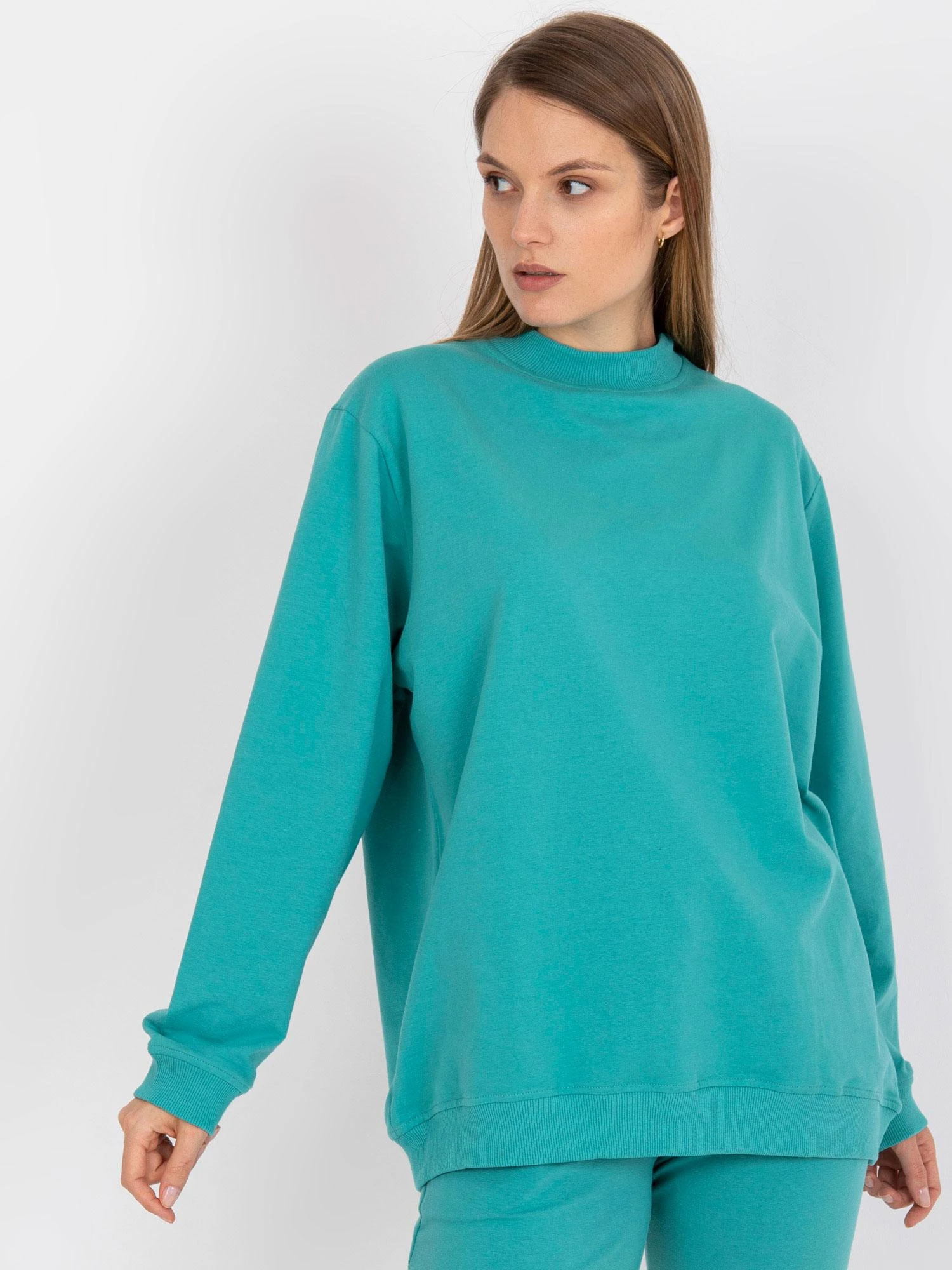 Basic Feel Good Megztinis-AP-BL-A-R001-turkis