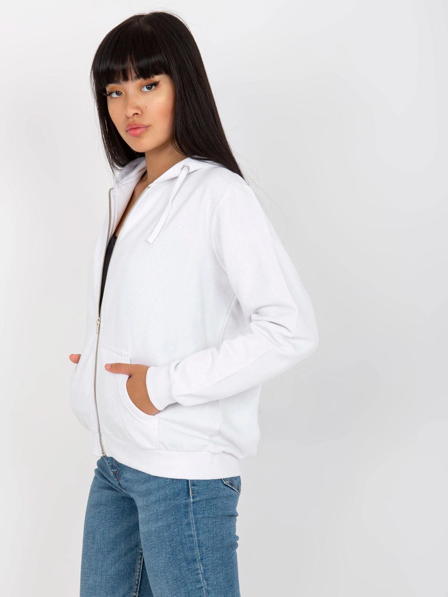 Basic Feel Good Megztinis-B-002.72-baltas