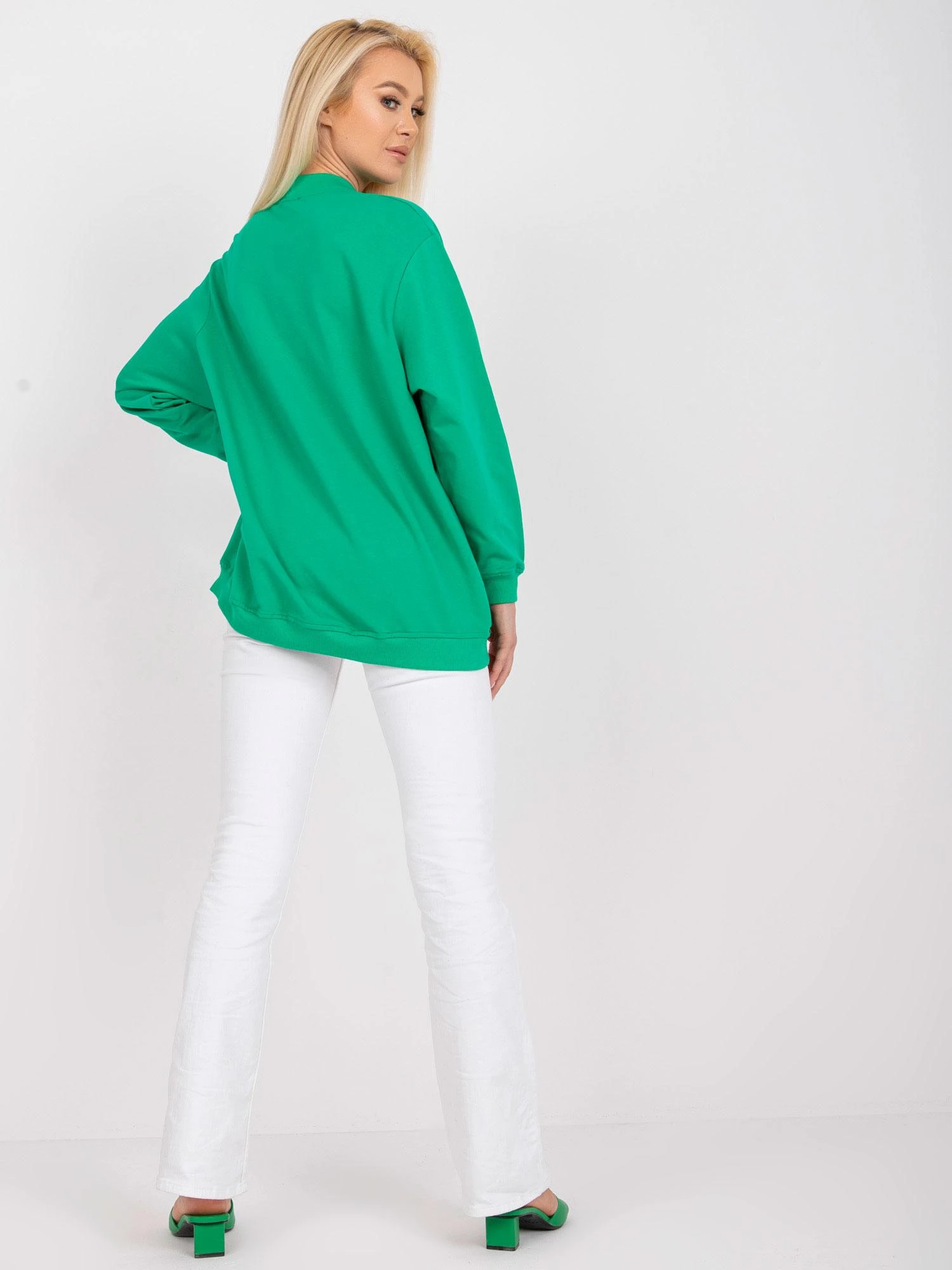 Basic Feel Good Megztinis-RV-BL-5185.73P-žalias