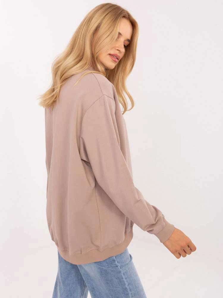 Basic Feel Good Džempreris moterim-RV-BL-5185.79P-ciemny bezowy
