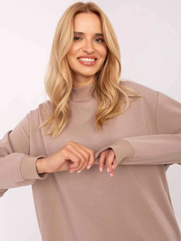 Basic Feel Good Džempreris moterim-RV-BL-5185.79P-ciemny bezowy
