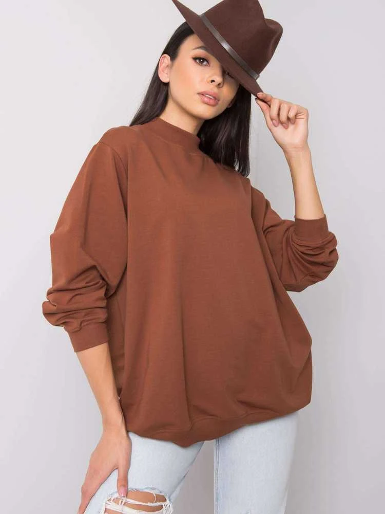 Basic Feel Good Džempreris moterimRV-BL-5185.81P-ruda