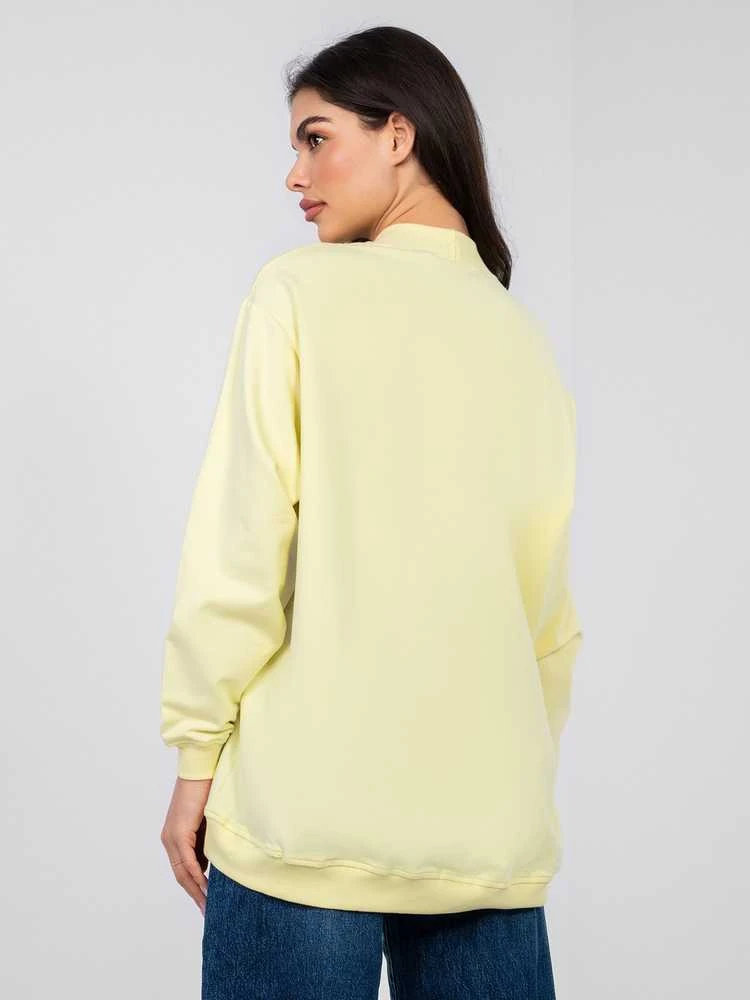 Basic Feel Good Džempreris moterimRV-BL-5185.93P-jasny geltona