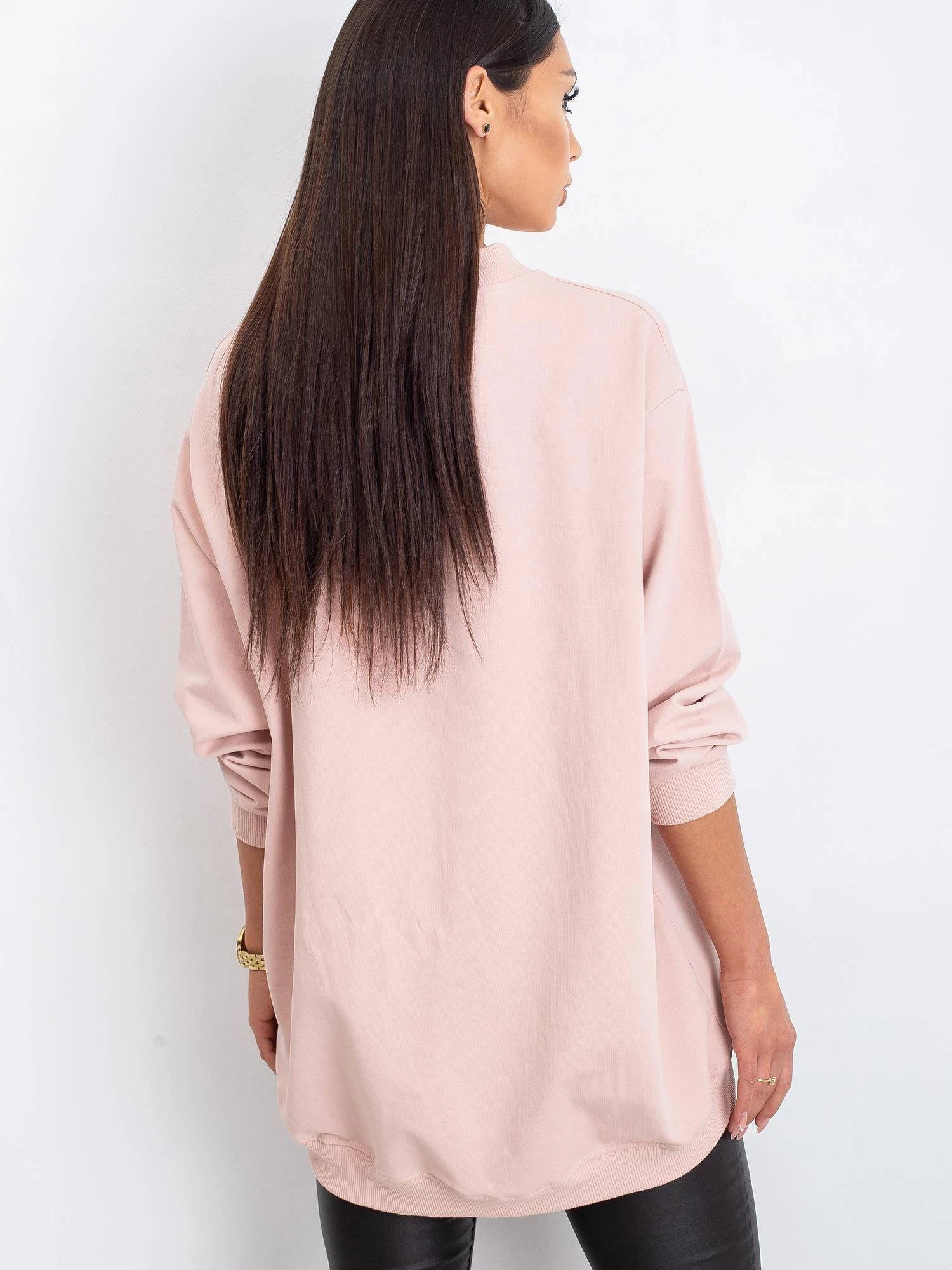 Basic Feel Good Megztinis-RV-BL-5185.93P-šviesiai rožinis