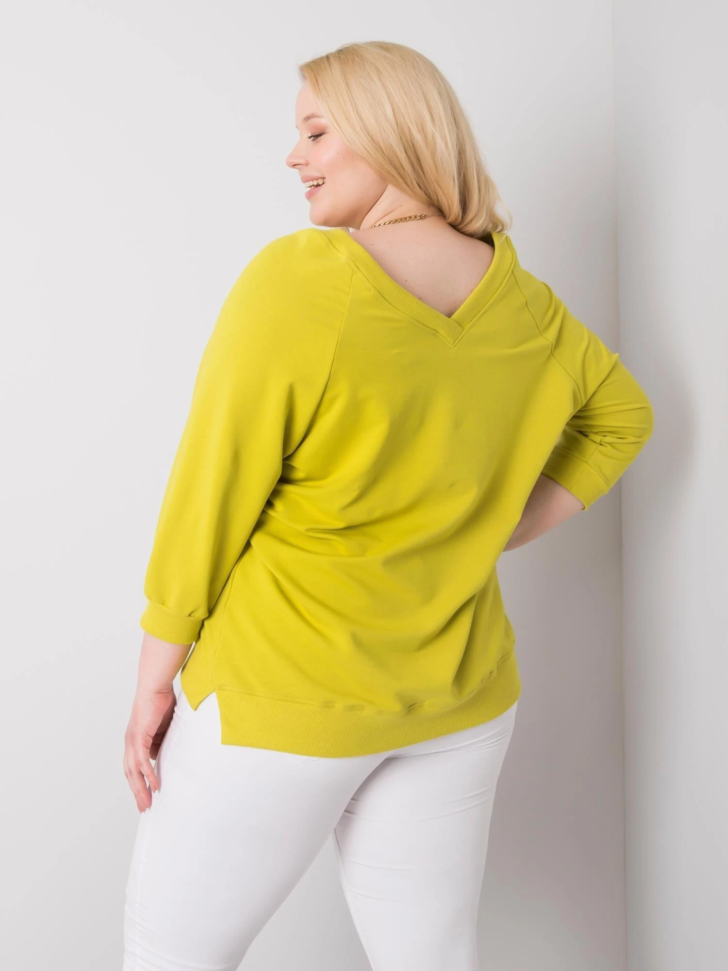 Basic Feel Good Megztinis-RV-BL-6295.03X-lime