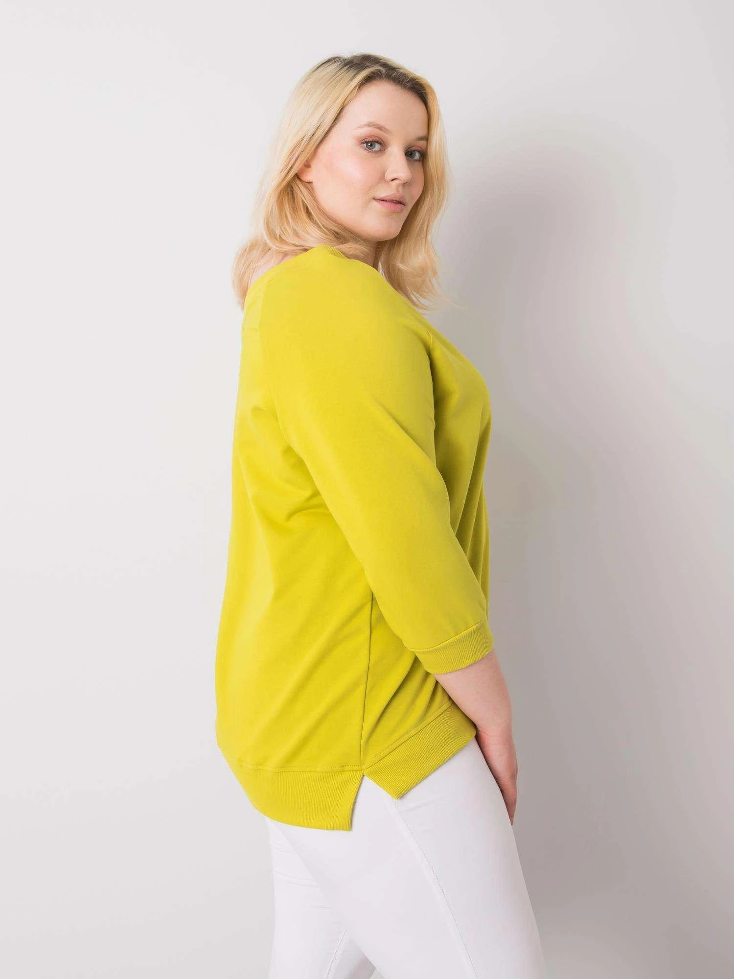Basic Feel Good Megztinis-RV-BL-6295.03X-lime