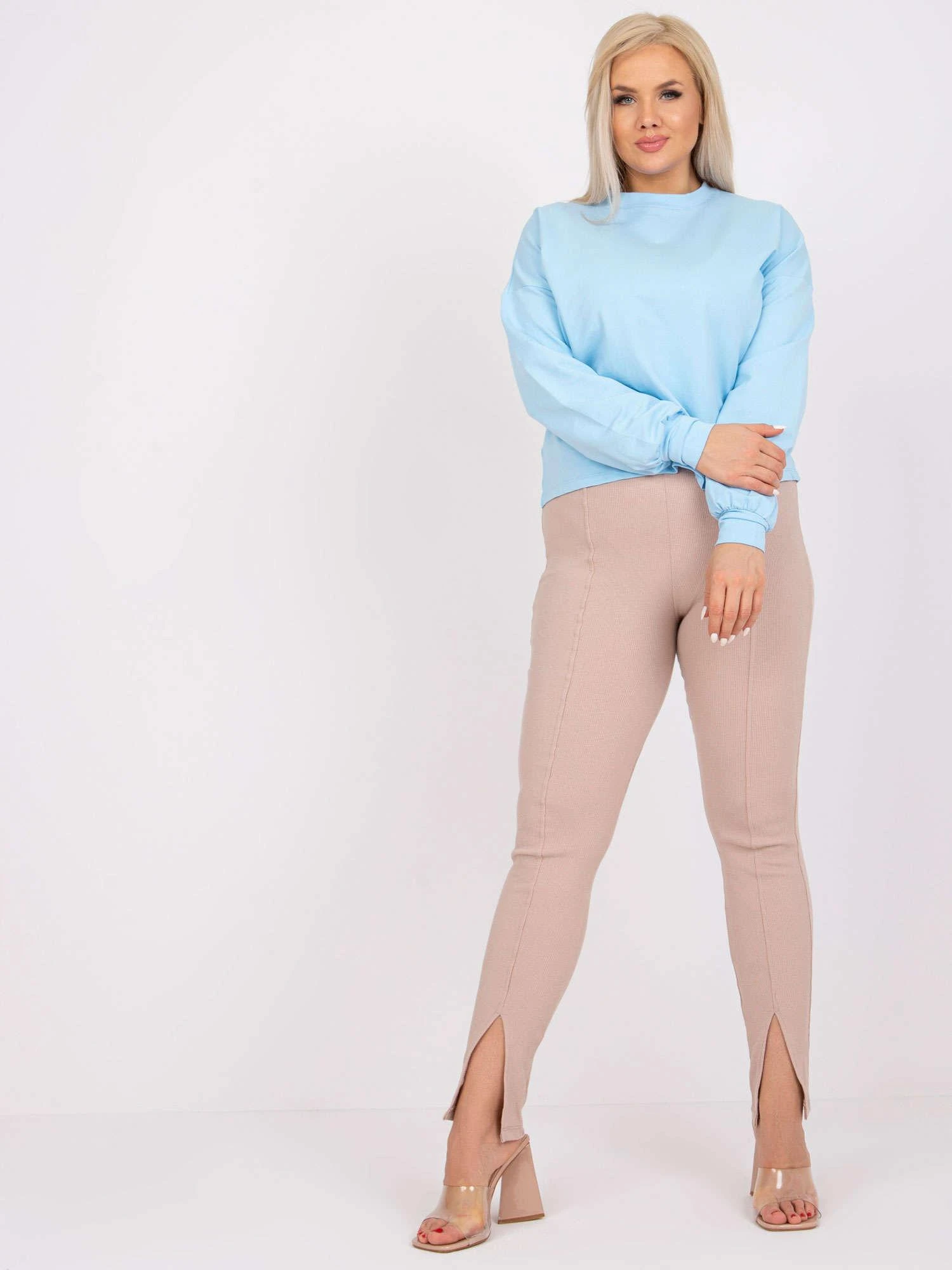 Basic Feel Good Megztinis-RV-BL-6317.94-Šviesiai mėlynas
