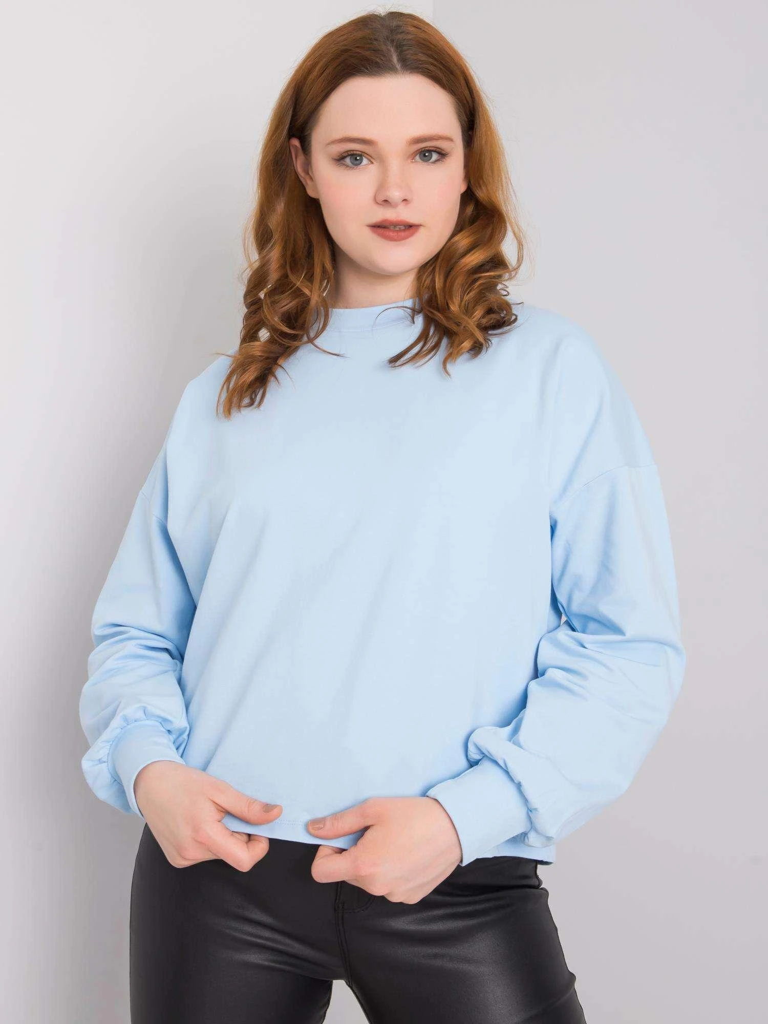 Basic Feel Good Megztinis-RV-BL-6317.94-Šviesiai mėlynas