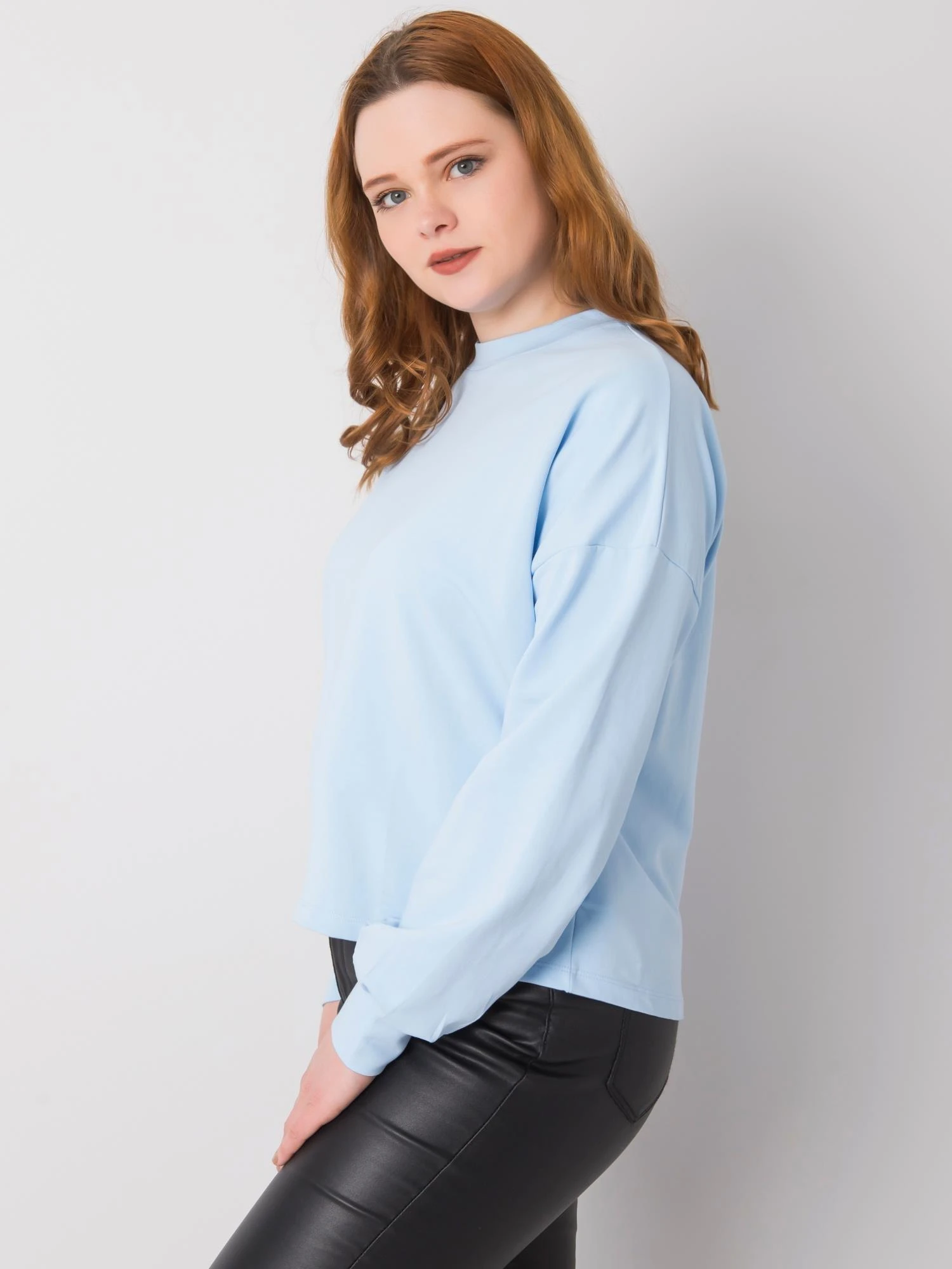 Basic Feel Good Megztinis-RV-BL-6317.94-Šviesiai mėlynas