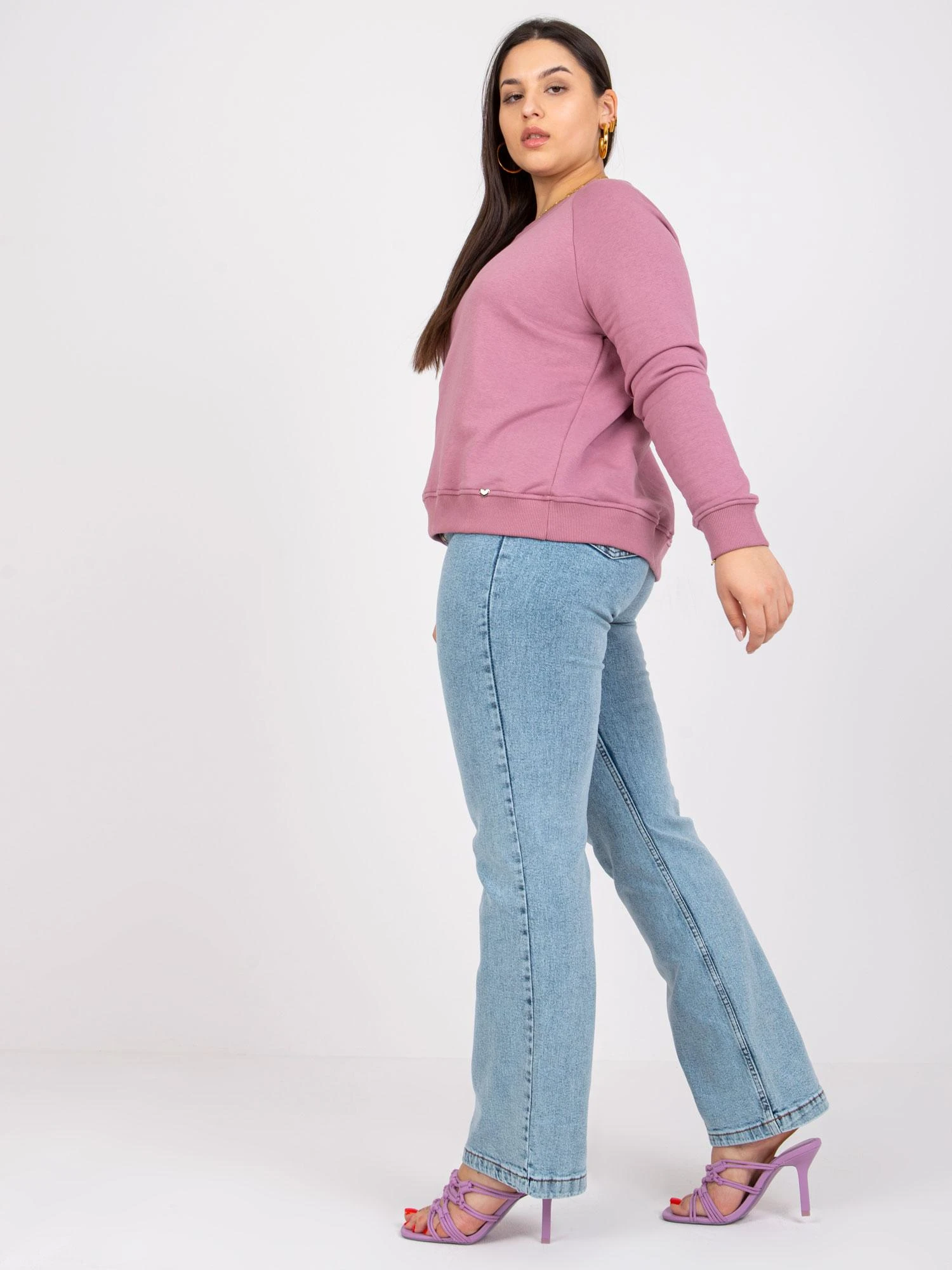 Basic Feel Good Megztinis-RV-BL-6326.02X-tamsiai rožinis