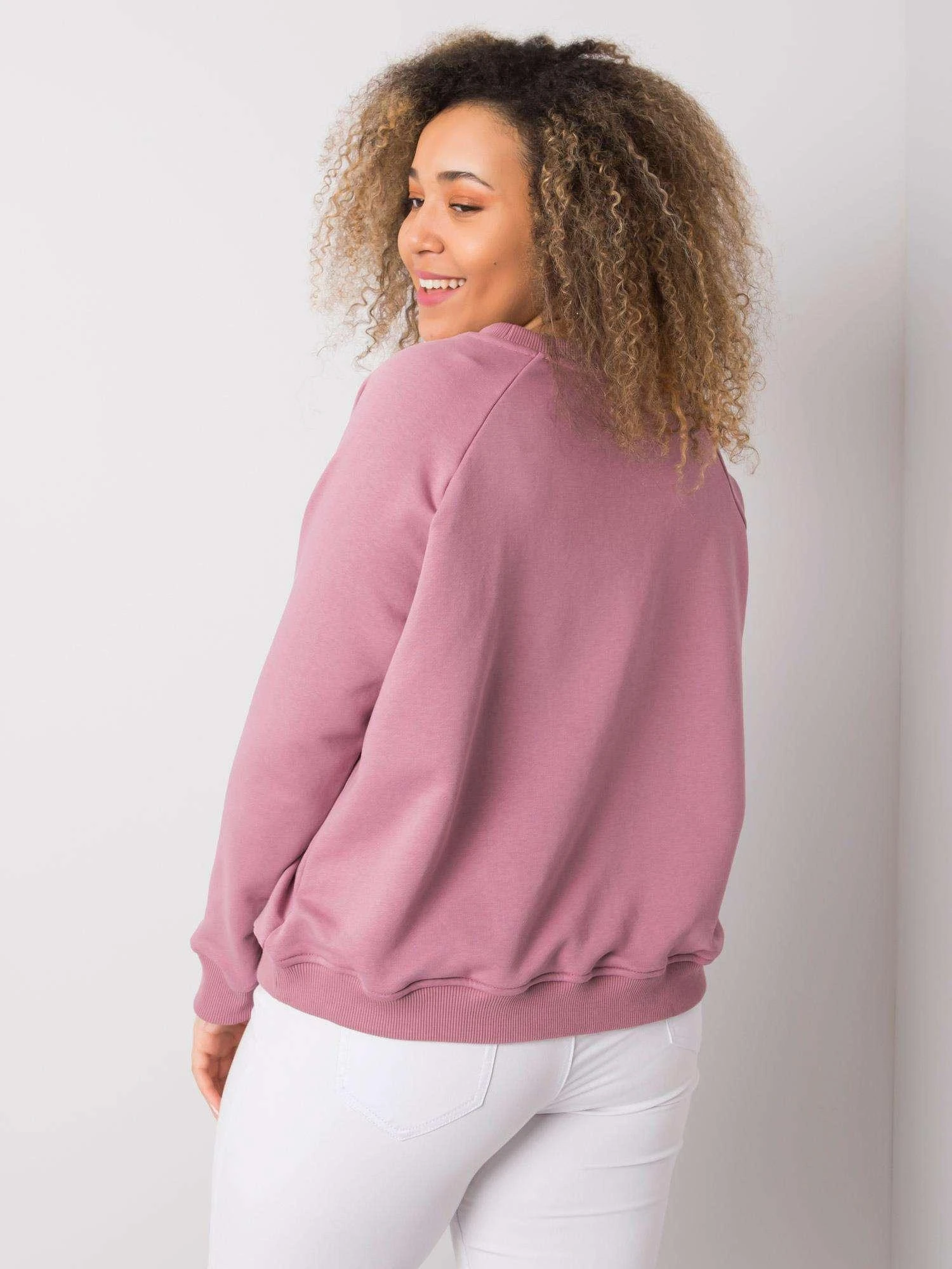 Basic Feel Good Megztinis-RV-BL-6326.02X-tamsiai rožinis