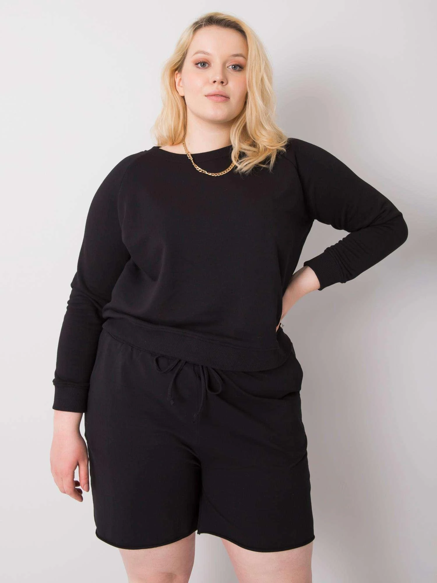Basic Feel Good Megztinis-RV-BL-6326.02X-juodas