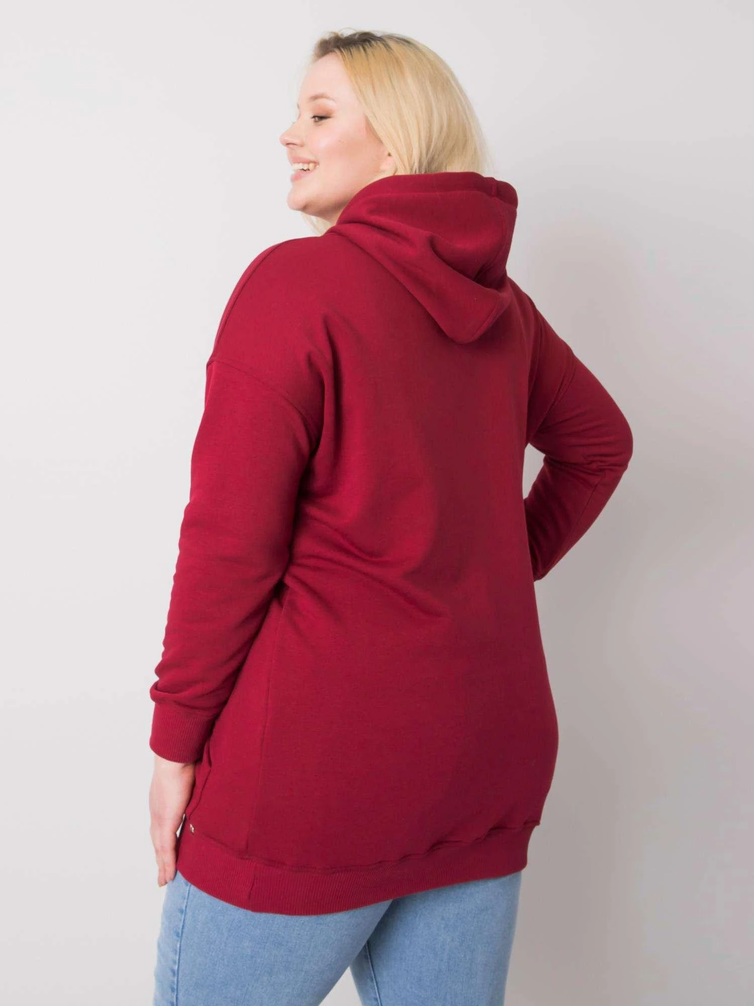 Basic Feel Good Megztinis-RV-BL-6338.19X-bordo